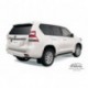 Защита заднего бампера d57 короткая Toyota Land Cruiser Prado 150