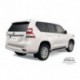 Защита заднего бампера d76/42 двойная Toyota Land Cruiser Prado 150