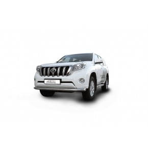 Защита переднего бампера d76 Toyota Land Cruiser Prado 150