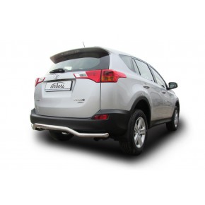 Защита заднего бампера d57 волна Toyota RAV4 - 4 поколение