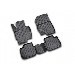 Комплект ковриков в салон (4шт) 3дв полиуретан Mitsubishi Colt - 6 поколение
