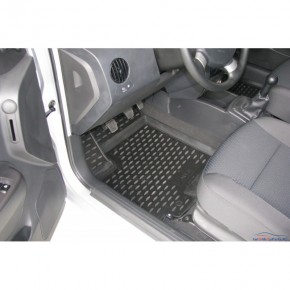 Комплект ковриков в салон (4шт) полиуретан Chevrolet Aveo T200