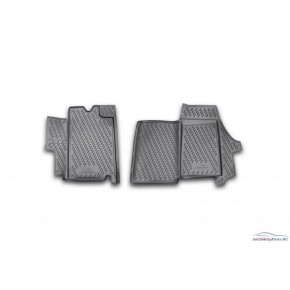 Комплект ковриков в салон (2шт) полиуретан Citroen Jumper