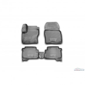 Комплект 3d ковриков в салон (4шт) полиуретан Ford Kuga