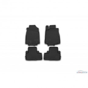 Комплект ковриков в салон (4шт) полиуретан Honda CR-V - 4 поколение