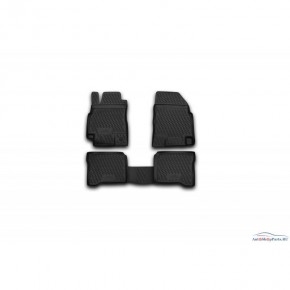 Комплект ковриков в салон (4шт) полиуретан Nissan Primera P12