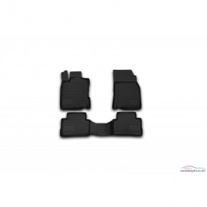 Комплект ковриков в салон (4шт) полиуретан (сборка великобритания) Nissan Qashqai