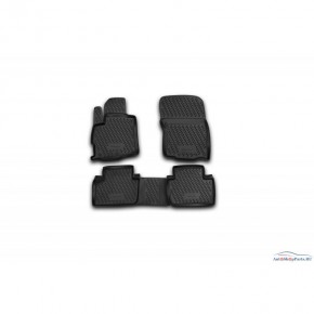 Комплект ковриков в салон (4шт) полиуретан Peugeot 4007 / 4008