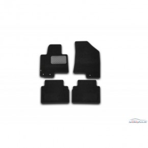 Комплект ковриков в салон (4шт) текстиль KIA Sportage - 3 поколение