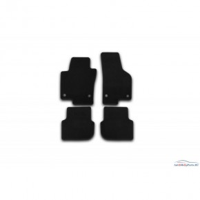 Комплект ковриков в салон (4шт) текстиль Volkswagen Jetta
