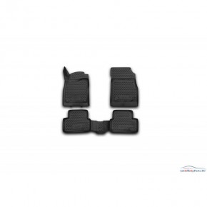 Комплект 3d ковриков в салон (4шт) полиуретан Chevrolet Cruze