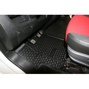 Комплект ковриков в салон (2шт) полиуретан Fiat Ducato