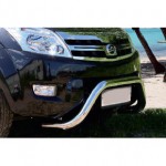 Решетка передняя мини d76 низкая Great Wall Hover