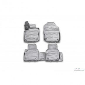 Комплект 3d ковриков в салон (4шт) полиуретан хэтчбэк Honda Civic - 9 поколение хетчбек