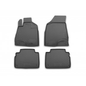 Комплект ковриков в салон (4шт) полиуретан Honda Civic - 8 поколение хетчбек / купе