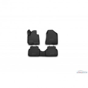 Комплект 3d ковриков в салон (4шт) полиуретан Hyundai IX35