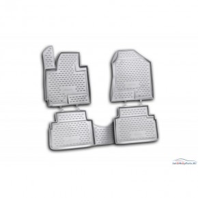 Комплект ковриков в салон (4шт) полиуретан Hyundai IX35