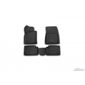 Комплект 3d ковриков в салон (4шт) полиуретан Jeep Grand Cherokee - 4 поколение WK2