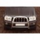 Решетка передняя мини d76 высокая Jeep Grand Cherokee - 3 поколение WK