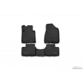 Комплект 3d ковриков в салон (4шт) полиуретан pro ceed KIA Ceed - 2 поколение
