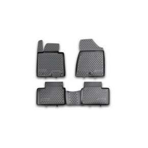 Комплект ковриков в салон (4шт) полиуретан KIA Ceed - 2 поколение