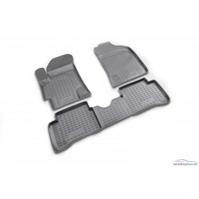 Комплект ковриков в салон (4шт) полиуретан KIA Rio - 2 поколение