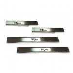 Накладки на внутренние пороги 4шт на металл KIA Rio - 2 поколение