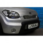 Декоративный элемент воздухозаборника d10 хром KIA Soul