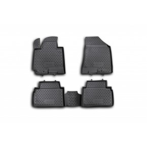 Комплект ковриков в салон (4шт) полиуретан KIA Sportage - 3 поколение