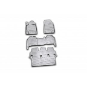 Комплект ковриков в салон (4шт) полиуретан Lexus LX570