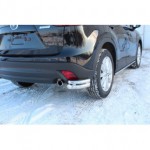 Защита задняя d60/42 уголки двойная Mazda CX5