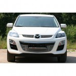 Декоративные элементы решетки радиатора d16 верхние 2шт хром Mazda CX7