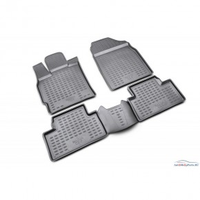 Комплект ковриков в салон (4шт) полиуретан Mazda CX7