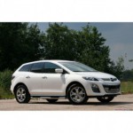 Пороги d76 с проступью 2шт Mazda CX7