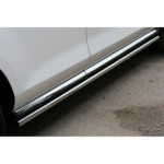 Пороги d76 труба 2шт Mazda CX7