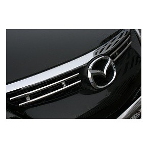 Декоративные элементы решетки радиатора верхние d16 2шт Mazda CX9