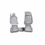 Комплект ковриков в салон (4шт) полиуретан Mercedes W204