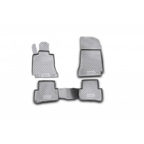 Комплект ковриков в салон (4шт) полиуретан Mercedes W204