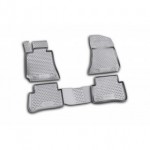 Комплект ковриков в салон (4шт) полиуретан Mercedes W212