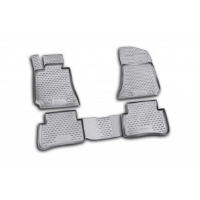 Комплект ковриков в салон (4шт) полиуретан Mercedes W212