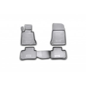 Комплект ковриков в салон (4шт) полиуретан Mercedes X204 GLK-CLASS