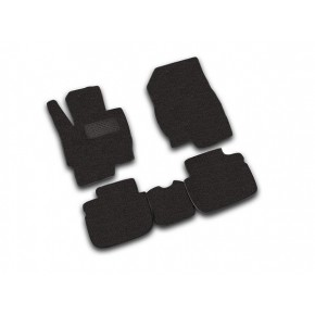 Комплект ковриков в салон текстиль на резине Mitsubishi Colt - 6 поколение