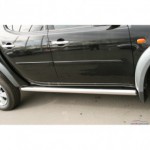 Пороги d76 труба 2шт Mitsubishi L200