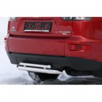 Защита заднего бампера d60/42 двойная Mitsubishi OutLander XL - 2 поколение