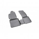 Комплект ковриков в салон (4шт) полиуретан Mitsubishi OutLander - 1 поколение CU0W