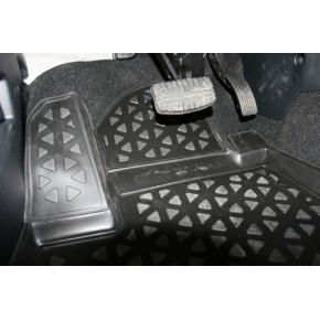 Комплект ковриков в салон (4шт) полиуретан Mitsubishi OutLander XL - 2 поколение