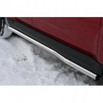 Пороги труба d60 2шт изогнутые Mitsubishi OutLander XL - 2 поколение