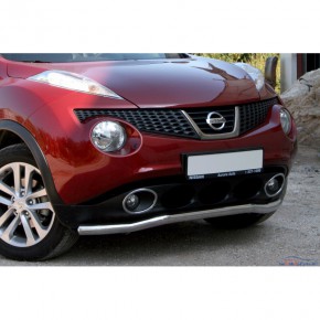 Защита переднего бампера d60 одинарная Nissan Juke