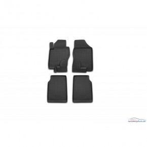 Комплект ковриков в салон (4шт) мкпп полиуретан Nissan Navara