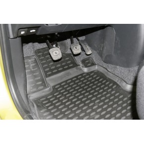 Комплект ковриков в салон (4шт) полиуретан Nissan Note E11E